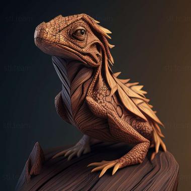 3D модель Campyloneurus lasiofacialis (STL)